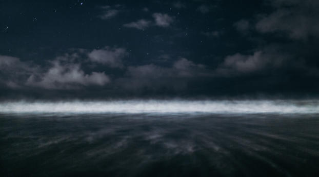 Fog Over Lake Wallpaper 1080x1920 Resolution