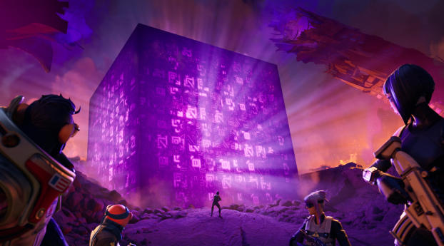 Fortnite Chapter 2 Cubes Wallpaper 1080x2460 Resolution