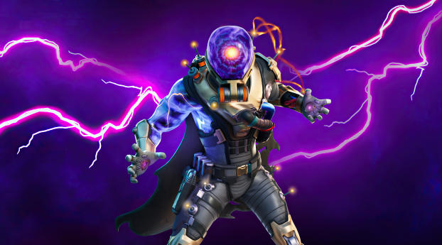 Fortnite Cyclo Outfit Wallpaper 480x960 Resolution