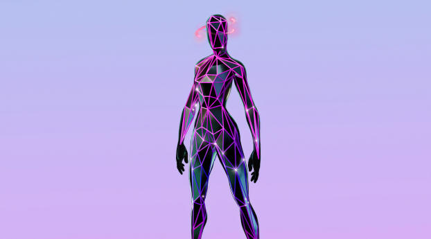 Fortnite Iso Skin Outfit Wallpaper 2048x273 Resolution