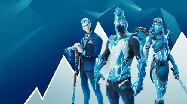 Frost Legends Fortnite Wallpaper 1080x2520 Resolution