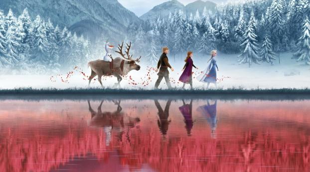 Frozen 2 Movie Wallpaper 720x1500 Resolution