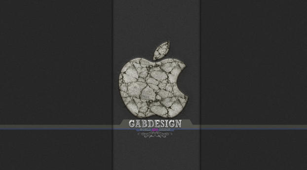 ga design, apple, logo Wallpaper