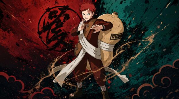 Gaara 4K Naruto Sand Sovereign Wallpaper