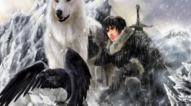 game of thrones, a song of ice and fire, jon snow Wallpaper 2160x3840 Resolution
