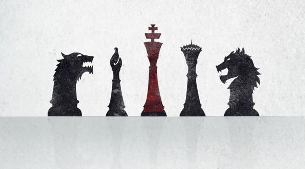 Game Of Thrones Chess Pawn Banner Wallpaper 1336x768 Resolution