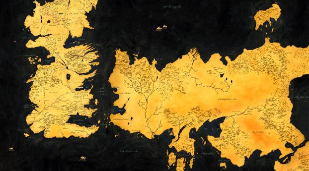 Game Of Thrones Map Hd Wallpaper Wallpaper 1440x3120 Resolution