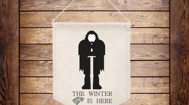  Game Of Thrones The Winter Is Here Wallpaper 1024x600 Resolution