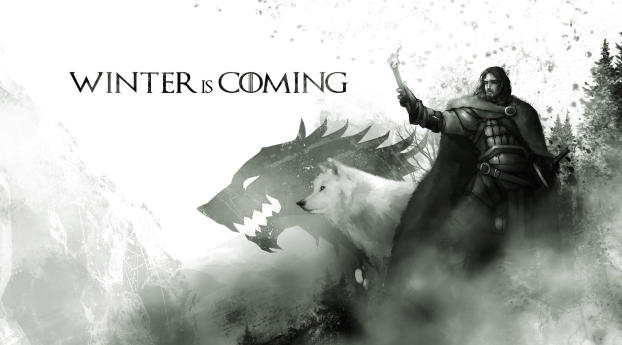 Game of Thrones Winter is Coming Wallpaper 01 Wallpaper 7680x4320 Resolution