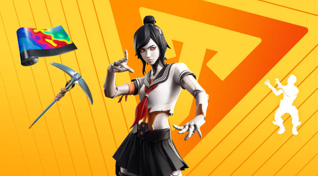 Gamer Fortnite Outfit Wallpaper 1242x2688 Resolution