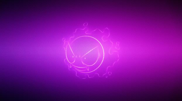 gastly, pokemon, purple Wallpaper 640x960 Resolution
