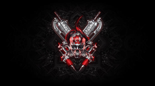 Gears Of War Logo 4K Wallpaper 3840x2160 Resolution