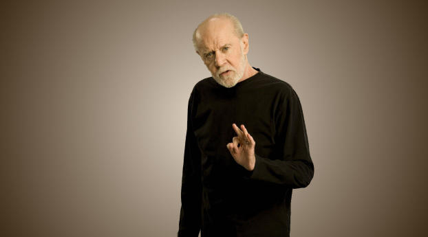 George Carlin Images Wallpaper 1336x768 Resolution