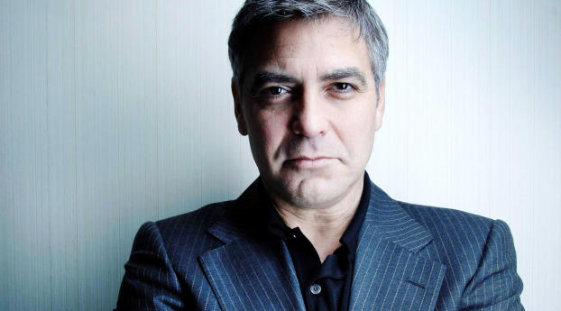 george clooney, actor, smile Wallpaper 480x800 Resolution