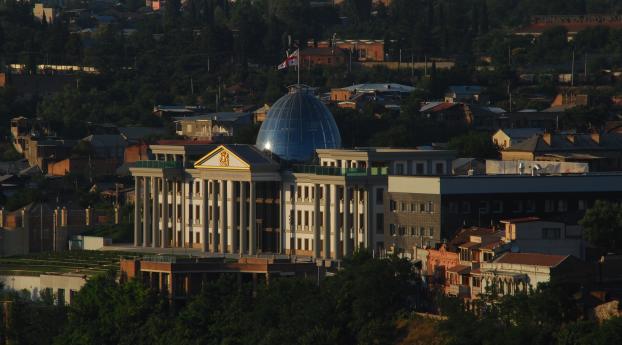 georgia, tbilisi, avlabari presidential palace Wallpaper 1280x2120 Resolution