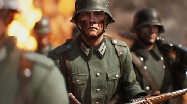 German Soldiers Battlefield 5 Wallpaper 3840x2400 Resolution