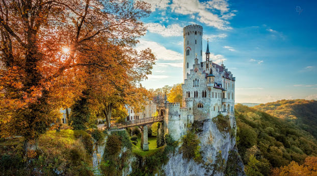 germany, baden-wuerttemberg, liechtenstein Wallpaper 2160x3840 Resolution