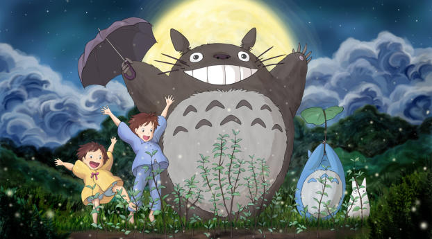 1280x2120 Ghibli My Neighbor Totoro Mei Iphone 6 Plus Wallpaper