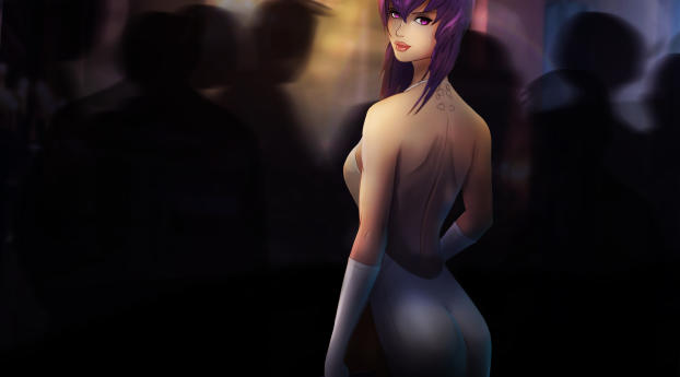 Ghost In The Shell Anime Wallpaper 320x480 Resolution