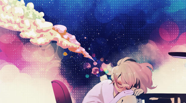 girl, anime, dreams Wallpaper 480x800 Resolution