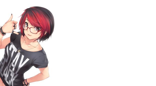 girl, anime, teenager Wallpaper 2880x1800 Resolution