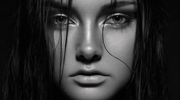 480x854 girl, face, bw Android One Mobile Wallpaper, HD Girls 4K Wallpapers,  Images, Photos and Background - Wallpapers Den