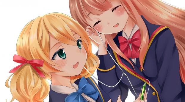girl friend beta, anime, girl Wallpaper 320x240 Resolution