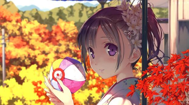girl, kawaii, anime Wallpaper 1242x2688 Resolution