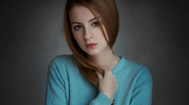 girl, redhead, model Wallpaper 720x1440 Resolution