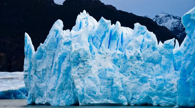 glacier, patagonia, torres del paine Wallpaper 2932x2932 Resolution