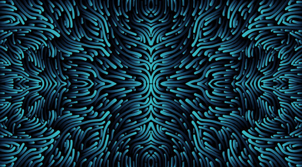 Glowing Symmetry Running Wallpaper 840x1160 Resolution