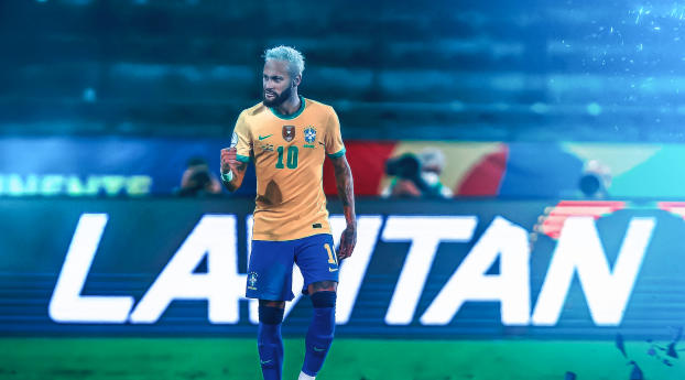 GOAT Neymar 2021 Wallpaper