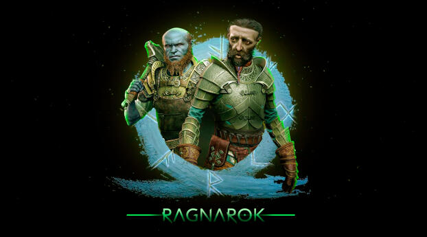 God of War Ragnarok - Brok & Sindri Wallpaper 1080x1920 Resolution