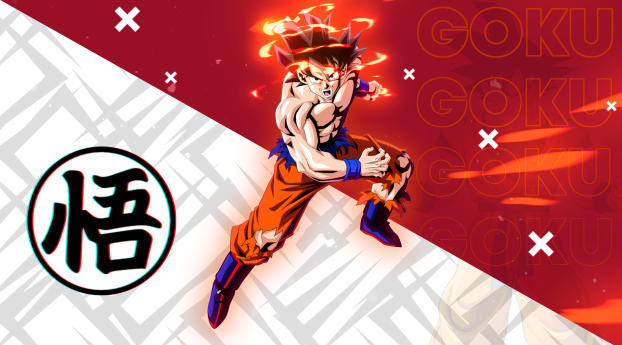 Goku DBZ Art Wallpaper 1080x1920 Resolution