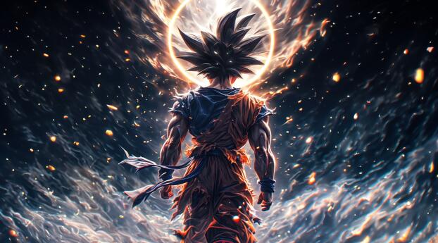 Goku Power 4K Dragon Ball Z Wallpaper