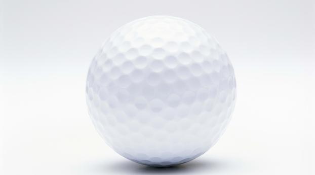 golf, ball, white background Wallpaper