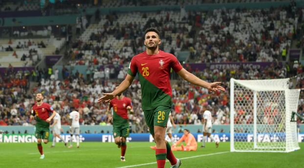 Goncalo Ramos FIFA World Cup 2022 Wallpaper 360x400 Resolution
