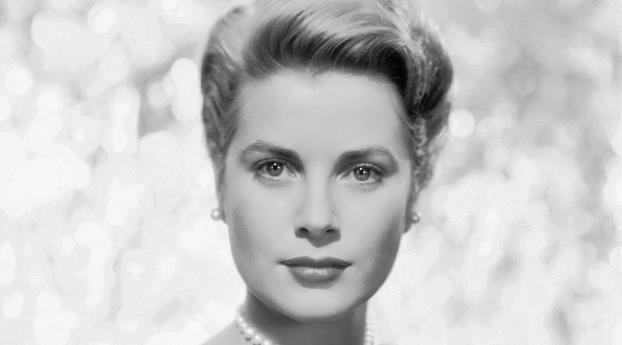 Grace Kelly New Look Images Wallpaper 1366x768 Resolution
