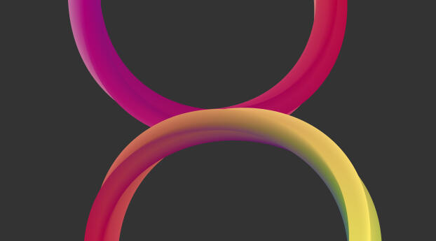 Gradient Colorful Circle Wallpaper 1440x900 Resolution