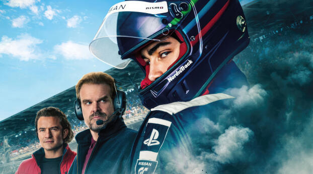 Gran Turismo 4k Movie Poster Wallpaper 750x1334 Resolution