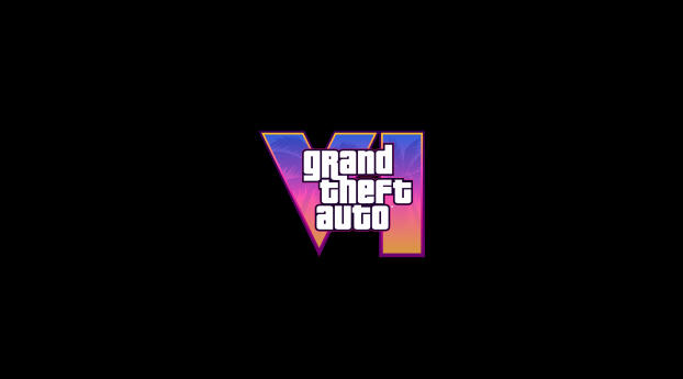 Grand Theft Auto VI Logo Wallpaper 1440x3040 Resolution