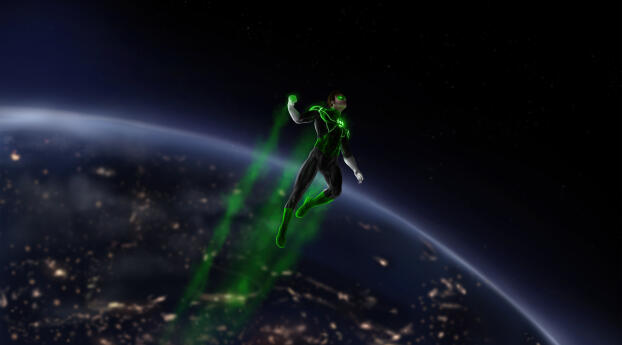 Green Lantern 4k DC Comic Wallpaper 1920x1080 Resolution