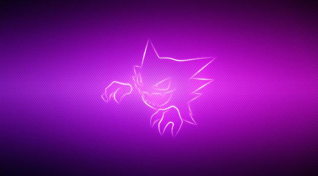 grin, pokemon, purple Wallpaper 2560x1800 Resolution