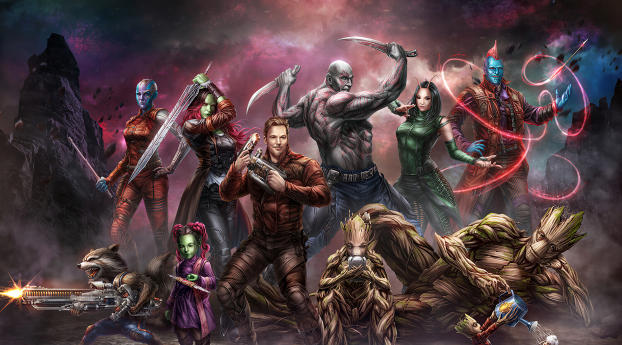 Guardians Of The Galaxy Wallpaper 512x512 Resolution