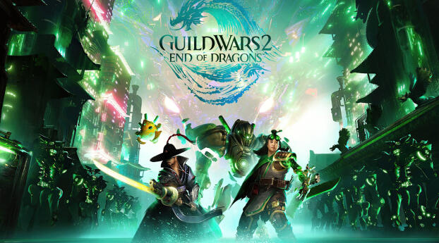 Guild Wars 2 End Of Dragons HD Gaming Wallpaper 1920x1080 Resolution