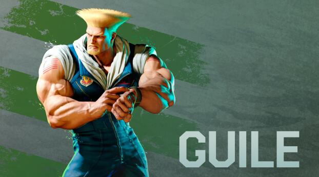 Guile Street Fighter 6 Wallpaper 5760x1080 Resolution