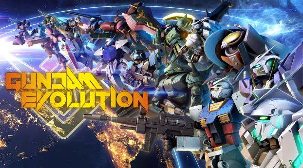 Gundam Evolution 4k Gaming Poster Wallpaper 480x484 Resolution
