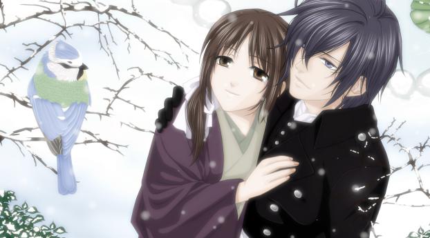 hakuouki shinsengumi kitan, saito hajime, anime Wallpaper 480x854 Resolution