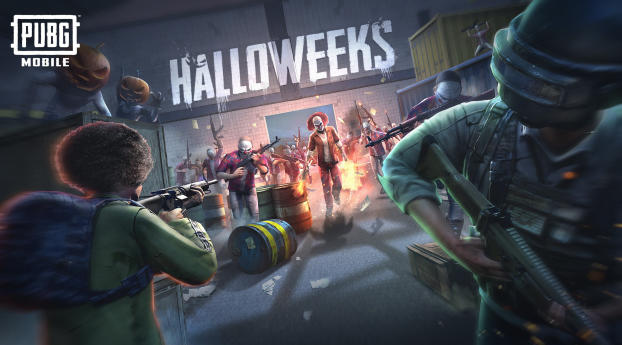 Halloween PUBG Game Wallpaper 2560x1600 Resolution