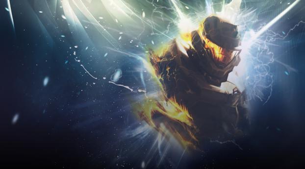 halo, soldier, graphics Wallpaper 540x960 Resolution